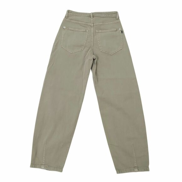 Anthropologie Pilcro The Breaker Jeans Womens 25 Light Green Barrel Retro Y2K - Picture 5 of 12